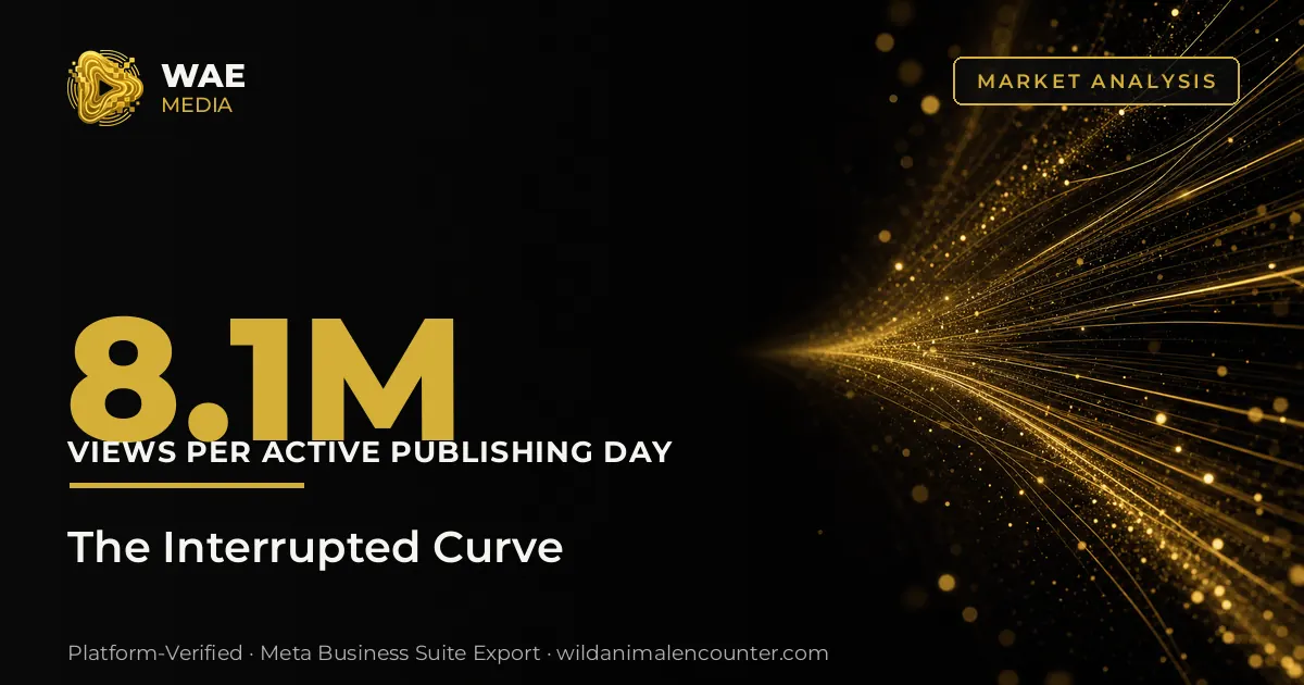 Cover image: The Interrupted Curve: What 8.1 Million Views Per Active Day Implies