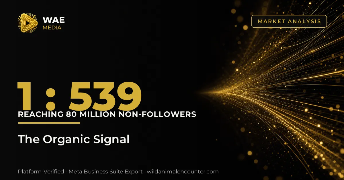 Cover image: Reaching 80 Million Non-Followers: The 1-to-539 Organic Signal
